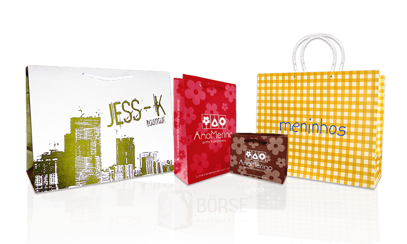 Custom Printed Bond Paper Bags