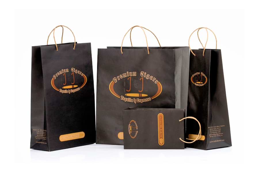 Available Sizes of Paper Shopping Bags
