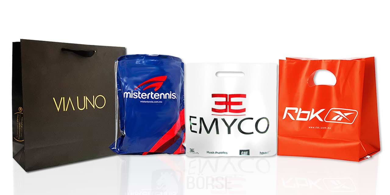 Custom printed shopping bags for shoe and footwear stores and brands